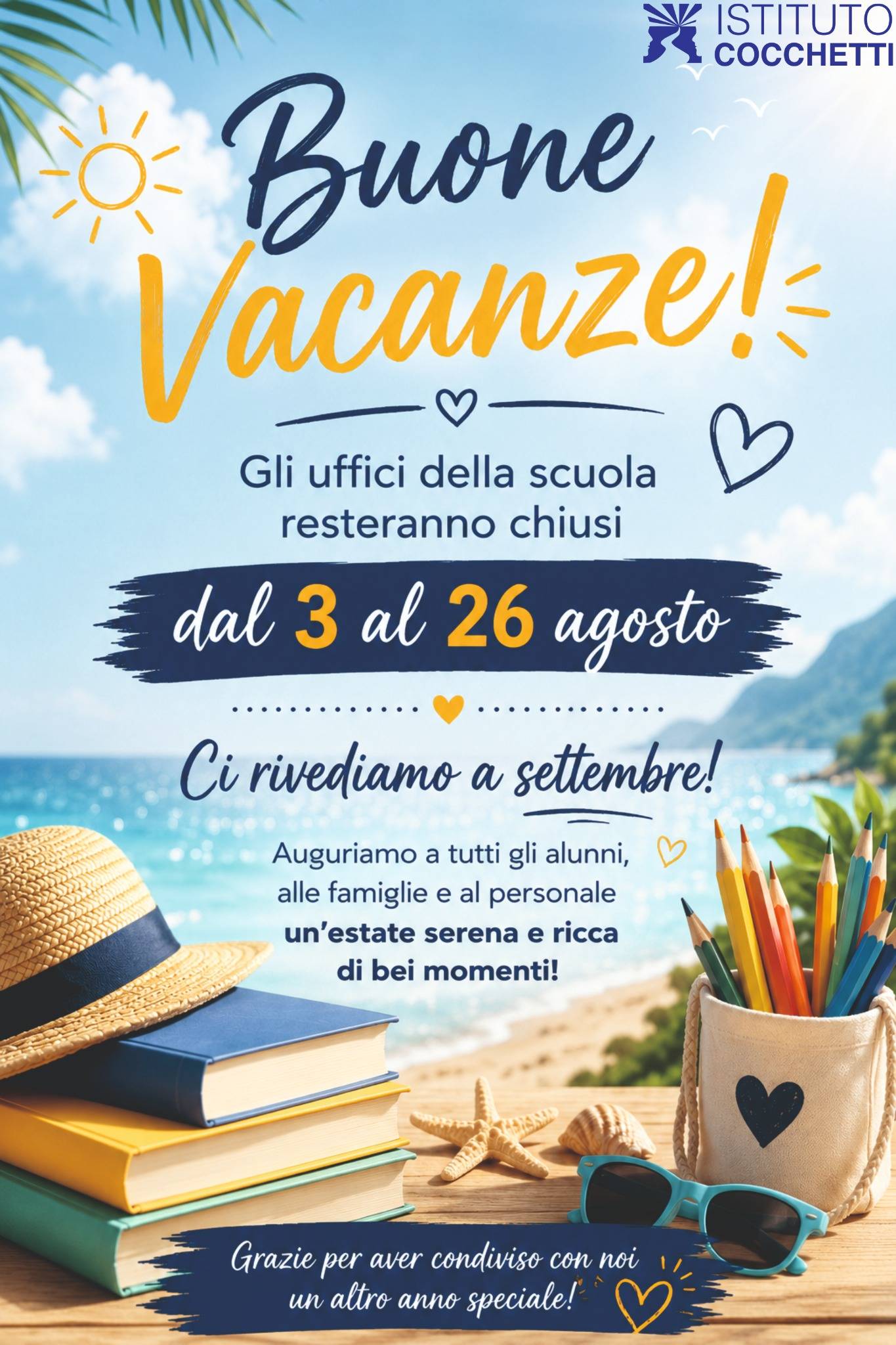 chiusura estiva FB